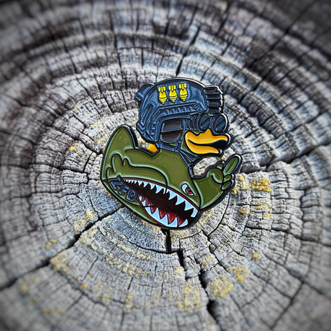 VAULT - ZFD Classified Series Limited Edition Pin - OD Green