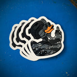 Zero Fucks Duck®️ Classified Patch Series - 1.6 Tiger Stripe Snow Camo