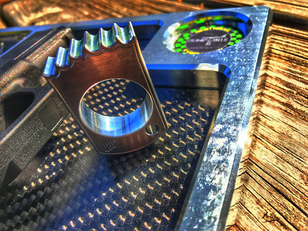DUMP BOX OFFICIAL BILLET ALUMINUM EDC VALET TACTITRAY - RAW