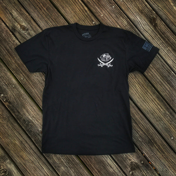 ZERO FUCKS DUCK ZFD OPERATOR JOLLY AS DUCK T-SHIRT