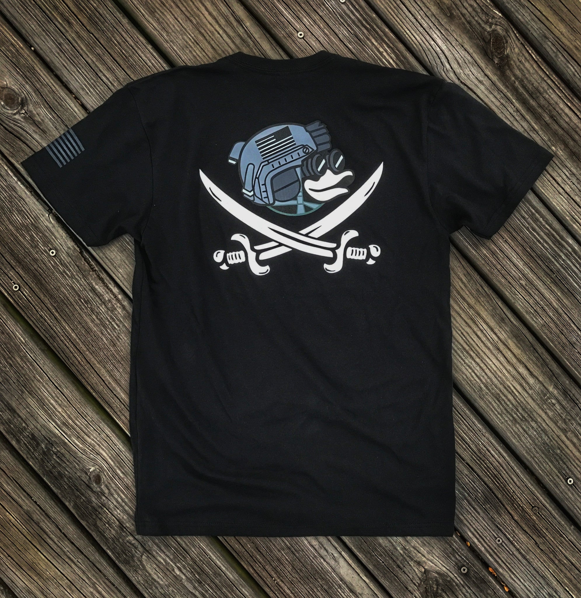 ZERO FUCKS DUCK ZFD OPERATOR JOLLY AS DUCK T-SHIRT