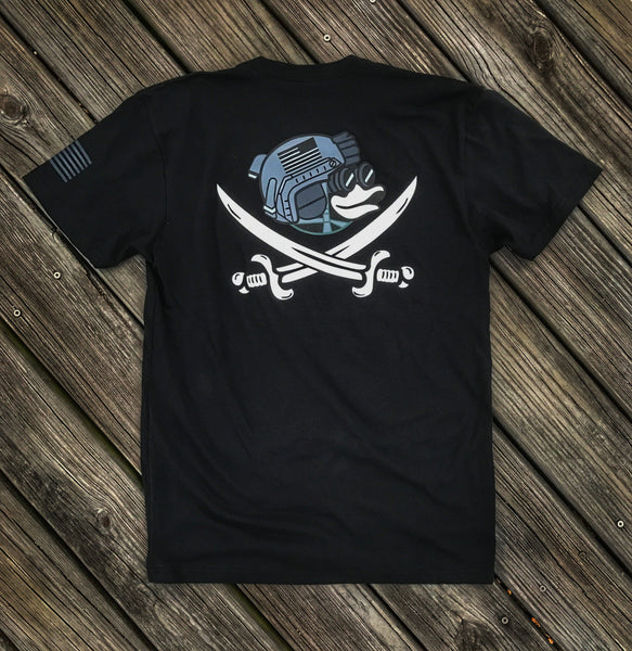 ZERO FUCKS DUCK ZFD OPERATOR JOLLY AS DUCK T-SHIRT