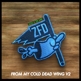Zero Fucks Duck® "ZFD" Cold Dead Wing Morale Patch Series