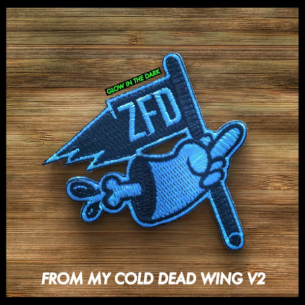 Zero Fucks Duck® "ZFD" Cold Dead Wing Morale Patch Series