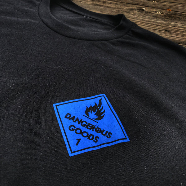 Dangerous Goods® Placard Classic T-Shirt - Dangerous Blue