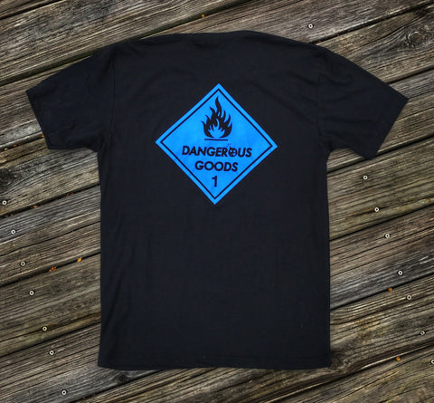 Dangerous Goods® Placard Classic T-Shirt - Dangerous Blue