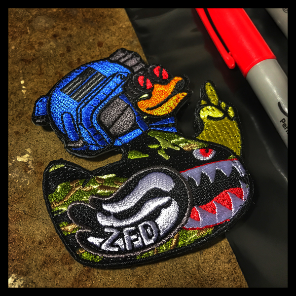 ZERO FUCKS DUCK "ZFD" LIMITED EDITION MORALE PATCH - "WHAT THE DUCK"