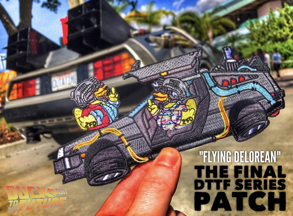 VAULT - ZFD Duck To The Future 7" Time Machine Patch