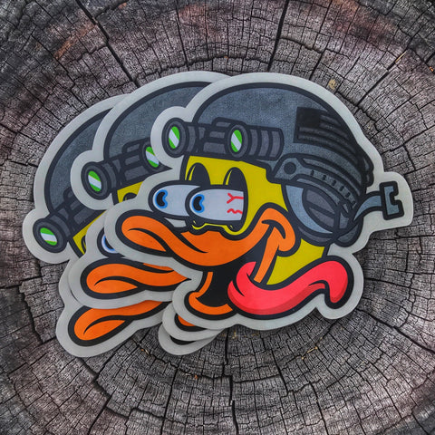Zero Fucks Duck® Fink Classic Sticker - Large