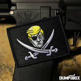 Donald Trump Calico Trump Black Pirate Flag Morale Patch