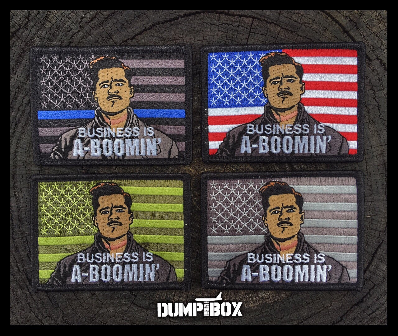 Business Is A-Boomin Morale Patch - 4 Options